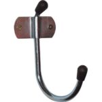Gancio tondo pieghevole 310 minutex acciaio zincato cm 8x5