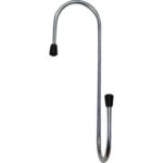 Gancio s multiuso 684 minutex acciaio zincato finale tappo in pvc h.cm 18