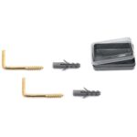 Tassello nylon gancio quadro pronty gancio ottonato mm 4 cf=pz 8