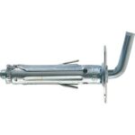 Tassello acciaio sbs gancio corto fischer sbs 8/8 cf=pz 100
