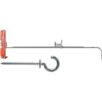 Tassello nylon duotec 10 h fischer occhiolo aperto