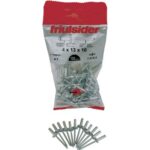 Rivetto a strappo alluminio testa larga friulsider mm 4,0x11 testa mm 10 cf=pz 100