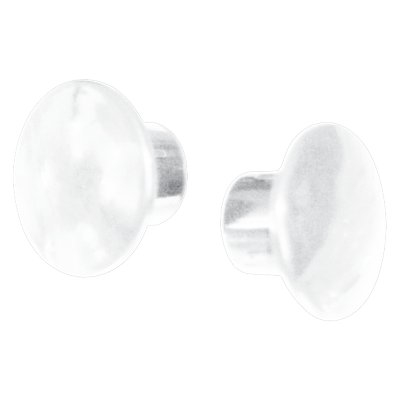 4379065.jpg Tappo copriforo plastica bianca mm 6 - immagine 1