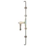 Spagnoletta kit asta esagonale cm 240 vern nera