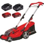 Rasaerba batteria rasarro 36/36 einhell volt 18x2 ah 3 x-change cm 36 lt 45