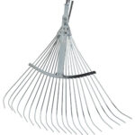 Scopa giardino a ventaglio 863 agef acciaio zinc cm 50/63x53 o.conico d.tondi mm 26