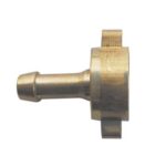 Portagomma 2 pezzi ap ottone mm  8
