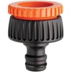Presa a rubinetto + innesto rapido claber 3/4-1"f self 8803