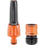 Lancia kit pz 2 claber raccordo aquastop 1/2 self 8800