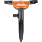 Irrigatore rotante spray-jet claber + puntale innesto rapido self 8663