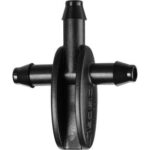 Tee portagomma microtubo self claber rainjet 91141 1/4 cf=pz 10