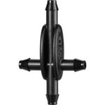Croce portagomma microtubo self claber rainjet 91045 1/4 cf=pz 10