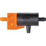 Gocciolatore in linea self claber rainjet 91217 lt/h 0-6 1/4 cf=pz 10