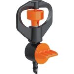 Microirrigatore rotante + rubinetto self claber rainjet 91249 360?? lt/h 165 1/4 cf=pz 5