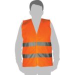 Gilet alta visibilita arancio 4521 wokin taglia l 452102
