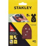 Carta abrasiva velcrata mouse bd stanley grana 180 sta31014-xj cf=pz 5