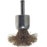Spazzola acciaio a fungo + gambo pg 478.20 mm 30 g.mm 6