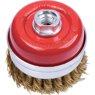 7138075.jpg Spazzola acciaio ritorto a tazza + filetto pg 485.75 mm 85 f.m14 - immagine 1