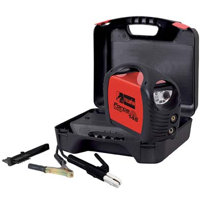 7141023.jpg Saldatrice inverter force 145 telwin volt 230 a 125 accessoriata - immagine 1