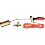 Cannello a gas + leva in kit project l.cm 60 bruciatore mm 60+regolatore+tubo mt10 i064