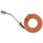 Cannello a gas + leva in kit providus l.cm 60 bruciatore mm 60+regolatore+tubo mt 10