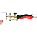 Saldatore a gas + mazza e cuffia project rame gr 200 bruciatore mm 17 l.cm 31 i001
