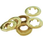 Occhiello metallico hand  foro mm  5 cf=pz 100