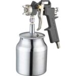 Aerografo ac + serbatoio alluminio inferiore effe lt 1,0 ugello mm 1,8 attacco rapido