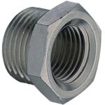 Riduzione ac 33/r ani 3/8mx1/4f