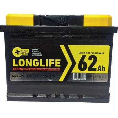 7340024.jpg Batteria auto modulo valore + ah 62 dx spunto 550a mm 242x175 h.mm 190 - immagine 1