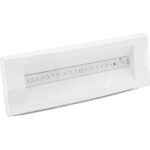 Lampada emergenza led sicura century volt 230 w 2 nat ln 210 hr 3 mm 290x101 h.mm 64