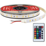 Striscia led adesiva accento century volt 230 w 14,4 rgb mt 3 +telecomando