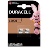 Pila specialistica lr54 duracell alcalina volt 1,5 cf=pz 2