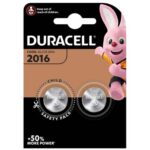 Pila specialistica 2016 duracell litio volt 3,0 cf=2pz