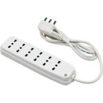 Multipresa bipasso retail fme bianco posti 6 2p+t 16a n??xmmq 3x1,0 mt 1,5