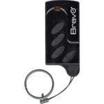 Radiocomando apricancello door bravo mhz 433 banchi 4  + cr2032