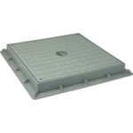 Chiusino di derivazione plastica cm 40x40 + telaio