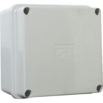 Cassetta derivazione pareti lisce ip66 marlanvil pc/abs + viti inox mm 100x100 h.mm 50