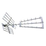 Antenna digitale terrestre banda uhf galaxy alluminio guadagno db 12/15  20 elementi
