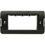 Supporto frutti onda marlanvil pc nero posti 4
