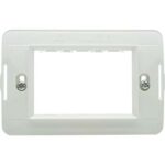 Supporto frutti aqua marlanvil pc bianco posti 3