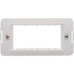 Supporto frutti aqua marlanvil pc bianco posti 4