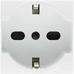 Presa schuko + sicurezza aqua marlanvil volt 250 a 10/16 2p+t