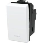 Interruttore unipolare abm bianco volt 250 a 16