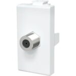Connettore f tv sat diretto abm bianco