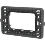 Supporto frutti abm pc nero posti 3