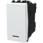 Interruttore unipolare avp bianco volt 250 a 16
