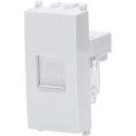 Presa plug 6/4 avp bianco
