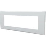 Placca coprifrutti avp bianco posti 7 mm 205x80