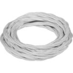 Cavo elettrico multipolare country fme rame/pvc/seta bianco n??xmmq 3x1 cf=mt 50